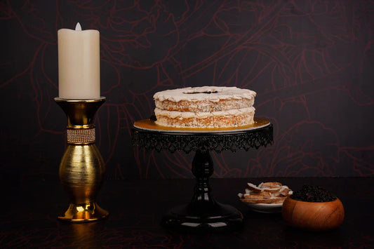 Coconut And Blackcurrant Cake